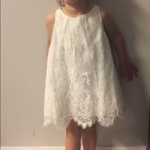 Lace Flower Girl Dress